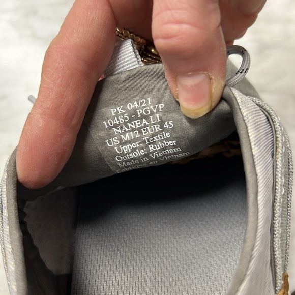 OluKai Men's Nanea Li Sneakers in Pale Gray Size 12 - Picture 10 of 12